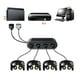 thumbnail image 3 of Convertidor de adaptador de controlador de 4 puertos USB GC Gamecube NGC para Wii U Switch PC, 3 of 9