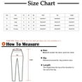 thumbnail image 3 of QUINDOS Straight Leg Womens Casual Pants Long High Waisted Trousers Cotton Linen Pull on Relaxed Fit Pants with Pockets, 3 of 6