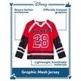 thumbnail image 2 of Disney Boys TShirts Lightweight Mickey Mouse Sports Hockey Jersey for Toddlers & Little Kids, 2 of 6