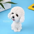thumbnail image 4 of Shaking Head Dog Decor Car Interior Dog Decor Bobble Head Dog Car Interior Decoration Dog Shaking Head Dog Ornament Simulation Shaking Head Dog Decor Bobble Head Toy Car Interior, 4 of 8