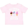 thumbnail image 3 of Inktastic Ice Cream Makes Everything Better Boys or Girls Toddler T-Shirt, 3 of 5