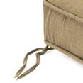 thumbnail image 6 of Jordan Manufacturing 22.5" x 22.5" Square Outdoor Deep Seat Cushion with Ties and Welt, 6 of 12