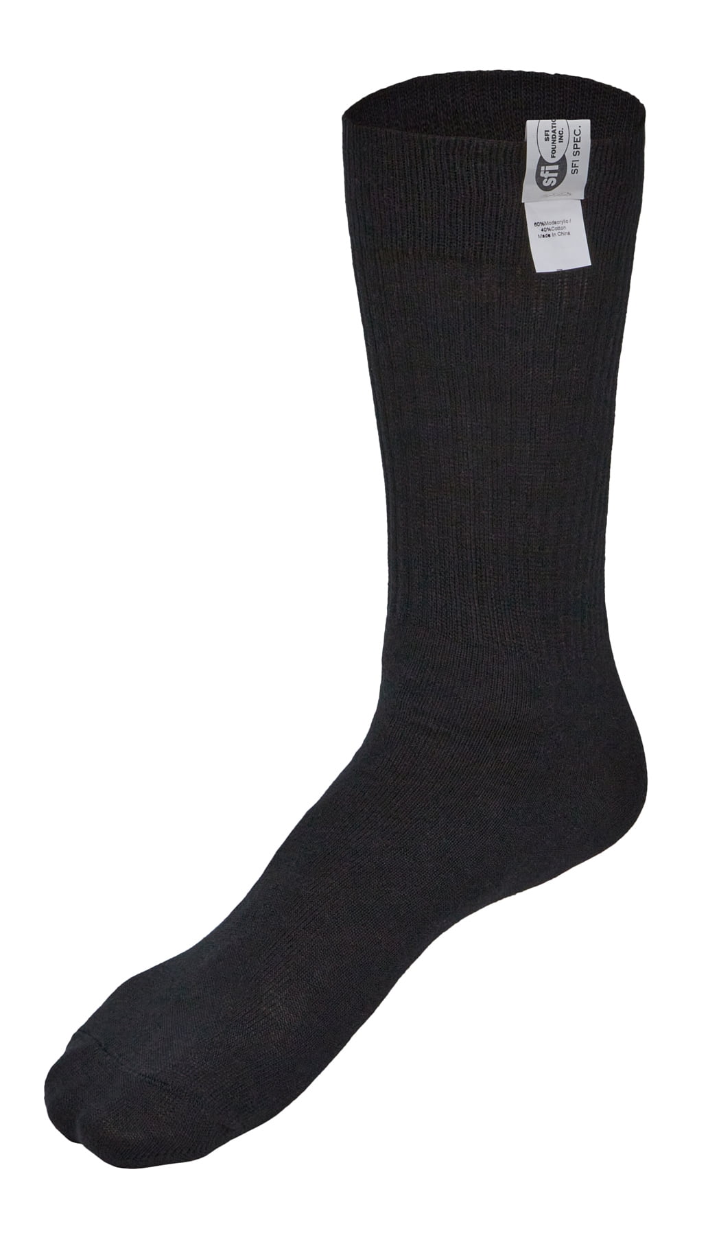 Allstar Performance Socks Pair SFI 3.3 Thick F/R Black Size 6-7