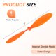 thumbnail image 2 of Hélice de Plástico Uxcell, Kit de Palas de Hélice de Helicóptero 6" Resistente a Plegados para Actividades STEM Aviones de Ciencia DIY (Naranja, Paquete de 4), 2 of 6