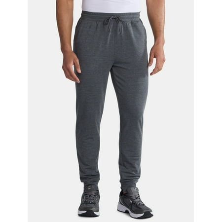 Athletic Works Men's and Big Men's Active Knit Joggers, Sizes XS-5XL