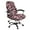 Pink Leopard, variant on FKELYI Office Chair Cover Stretch Fabric Computer Chair Slipcover Brown Cow Print Washable Swivel Rotating Boss Chair Protector for Armchair Home Decoration, Small