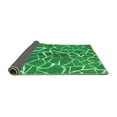 thumbnail image 2 of Ahgly Company Indoor Rectangle Abstract Green Modern Area Rugs, 2' x 3', 2 of 4
