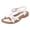 E, variant on Rokment Womens Sparkly Sequin Flower Orthopedic Dress Sandals Beach Summer Comfortable Leather Arch Support Wedge Low Heel Slingback Walking Sandals A Size 6
