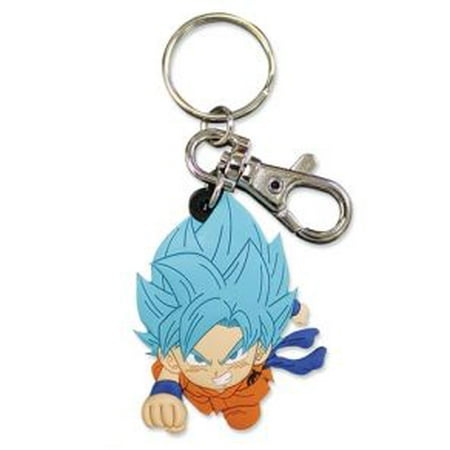 Dragon Key - Key Chain - Dragon Ball Super - SD Chibi SS Blue Goku Dash PVC ge85440