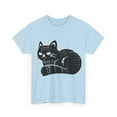 thumbnail image 3 of Black Cat Plus Size Women Heavy Cotton Tee T-Shirt, 3 of 4