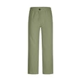 thumbnail image 4 of Casual Linen Trousers For Everyday Comfort And Stylish With Button Detail In A Revamped Classic Style For Men, 4 of 4
