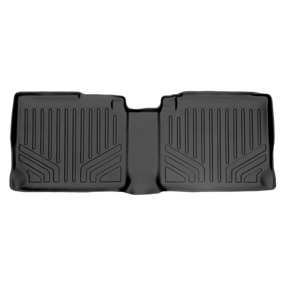 SMARTLINER Custom Fit Floor Mats 2nd Row Liner Tan Compatible With 2010-2017 Chevrolet Equinox / GMC Terrain