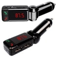 thumbnail image 1 of Cargador de coche compatible con Bluetooth Transmisor FM Manos libres Reproductor de música MP3 USB Tmvgtek Accesorios para autos y motos, 1 of 6