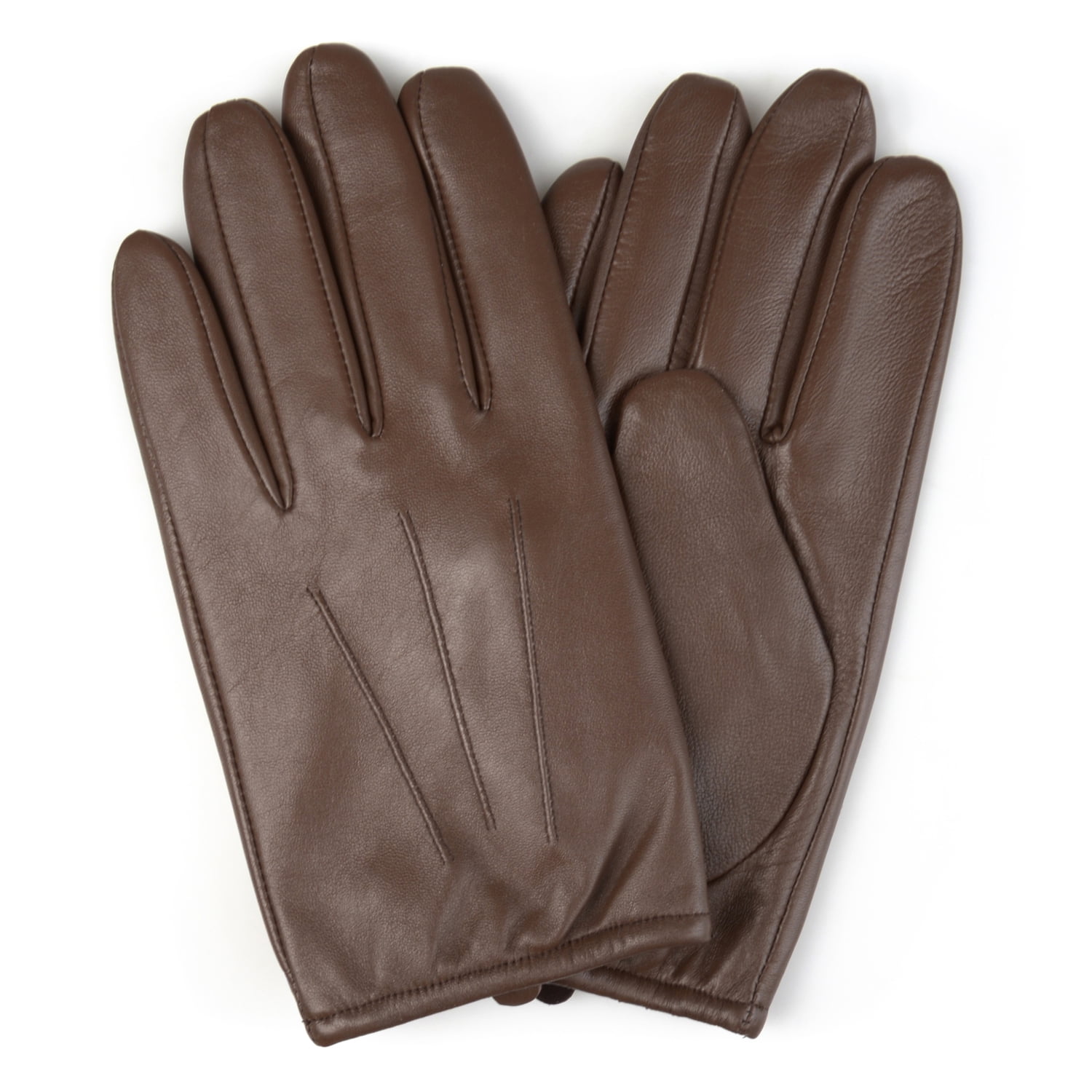 Territory Mens Lined Genuine Leather Driving Gloves