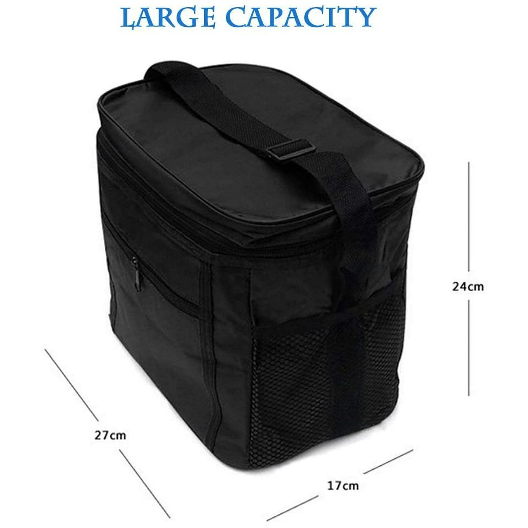 Sac Thermique Transport Sac Isotherme 22L Pliable - Glacière Souple Portable - Sangle Réglable - Pour Plage, Camping, Pique-nique Sac Repas Extérieur