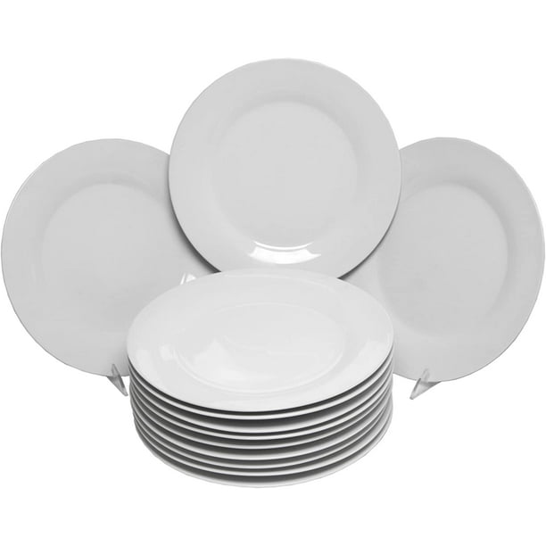Catering Pack 10 5 Set Of 12 Dinner, White Round Dinner Plates Bulk