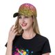 thumbnail image 5 of Fotbe Glitter Rainbow Gorro Clásico de Béisbol, Gorra Ajustable con Broche Snapback, Gorro de Exterior de Algodón Suave, 5 of 6