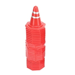 CHICAMPERA – 30 Mini Cônes De Circulation En Plastique – Jouet éducatif Routier – 2,5 Cm – Dès 3 Ans