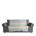 thumbnail image 2 of Creative Products Botanical Bunny Stripes 50 x 60 Coral Fleece Blanket, 2 of 3