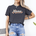 thumbnail image 2 of Mama Shirt Women Retro Graphic Tee Cute Mom Gift Mothers Day Top, 2 of 6