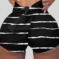 thumbnail image 2 of Gibobby Pantalones de yoga Sexy Sport Homewear Mujeres Entrenamiento Imprimir Pantalones cortos Yoga Clubwear Pantalones de yoga(Negro， XL), 2 of 4