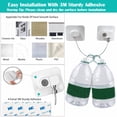 thumbnail image 4 of DIY.STORE 4 Packs Fridge Locks, Children Safety Refrigerator Locks with Keys for Drawer/Fridge/Freezer/Cupboard(White), 4 of 8