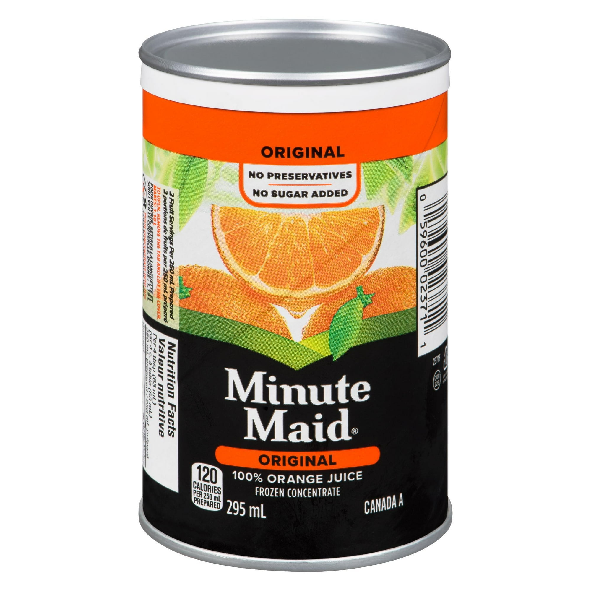 Jus d’orange Minute Maid, boîte surgelée de 295 ml 295 x ml
