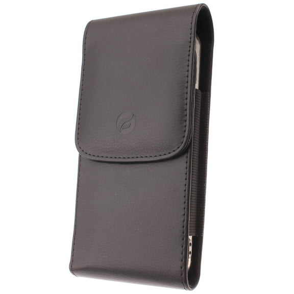 Leather Case Belt Clip for iPhone 16 Pro Max/Plus - Holster Cover Pouch Vertical Carry for iPhone 16 Pro Max/Plus