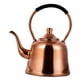 thumbnail image 3 of Tetera de té, hervidor de agua caliente, estufas, hervidor de agua superior de 2L con mango ergonómico, tetera de cobre hecha a mano para de, 3 of 9