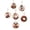 B, variant on Kiddiway Christmas Diamond Art Ornament Set — Pearl Painting Craft Kit with Festive Design, Tree Hanging Decor, Creative Hobby Gift