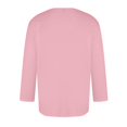 thumbnail image 4 of Men's Big and Tall Shirts 3/4 Sleeve Cotton Tee Crew Neck Oversize Tops Casual Loose Fit Pullover T Shirts, 4 of 5