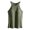 Army Green, variant on Womens Sleek Solid Sleeveless Tank Top With Built In Chest Pad For Fit And Flexible Yoga Wear Seamless Neckline Camisole For Layering And Training Sleeveless Blouses Women, Size XL