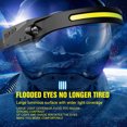 LED Headlamp, USB Rechargeable Headlamp with All Perspectives Induction