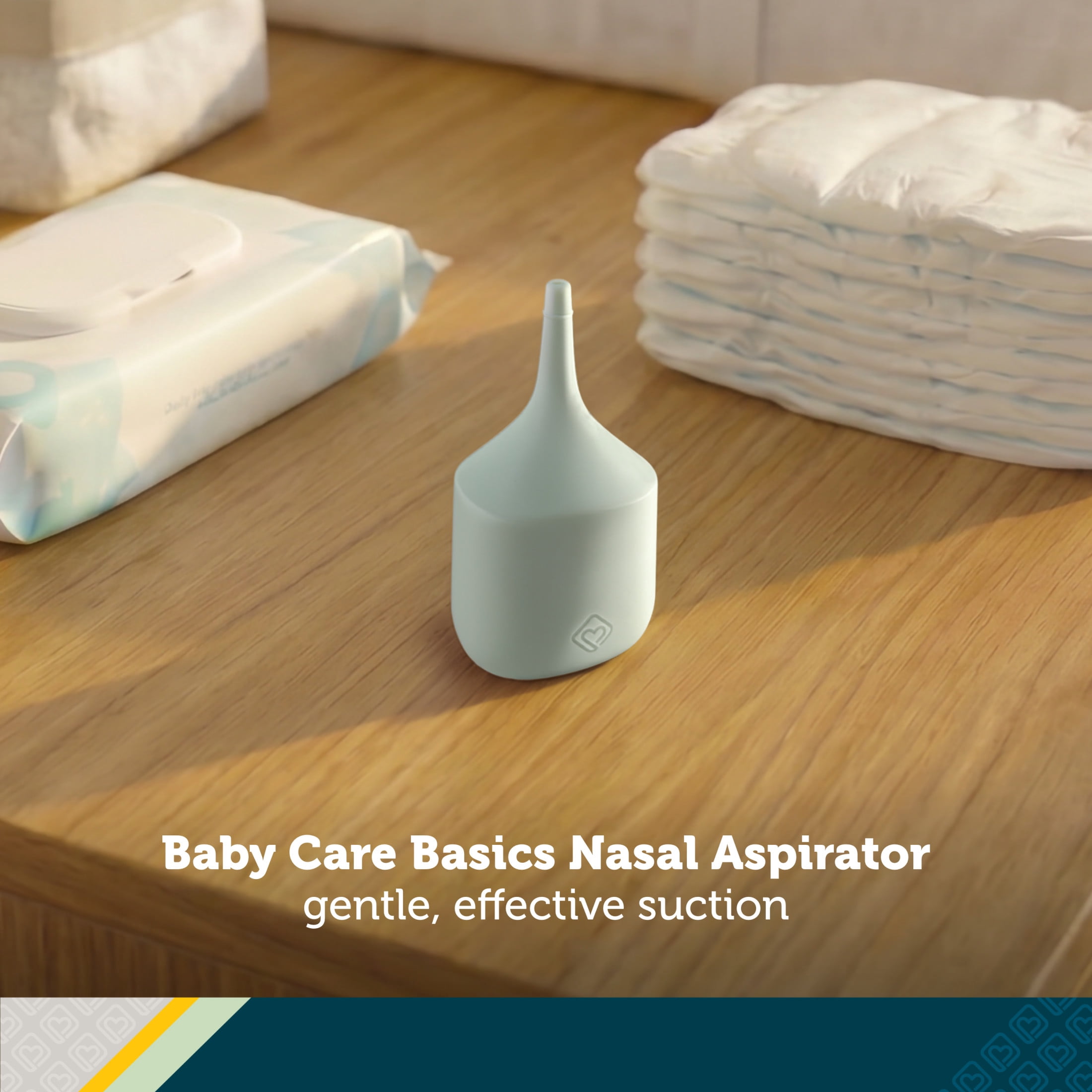 Safety 1st Baby Care Basics Baby Nasal Aspirator, Soothing Sage