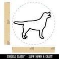 thumbnail image 2 of Labrador Retriever Dog Outline Self-Inking Rubber Stamp Ink Stamper - Red Ink - Mini 1/2 Inch, 2 of 7