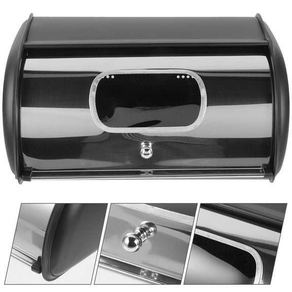 UPOUART Large Bread Storage Box with Airtight Lid for Freshness, Ideal Loaf Keeper for Kitchen, Pantry, Countertop - 1 Piece