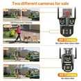 thumbnail image 5 of PTZ Camera, 6K HD IP Camera 16MP 10X Hybrid Zoom Auto Tracking PTZ Camera Outdoor Four Lens Three Screen Security Cam 4K Surveillance
--------
,Long Lasting, 5 of 7