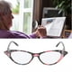 thumbnail image 5 of Reading Glasses Fashionable Unisex Rhinestones Decoration Clear Lens Reading Glasses+200 Red Stripe Frame ANGGREK Otros, 5 of 8