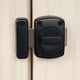 thumbnail image 1 of Sliding Door Lock Bar Barn Door Latch Buckle Hook and Eye Wooden Fence Door Lock Black Door Latch Lock Ship Window Lock, 1 of 5