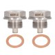 thumbnail image 1 of 2pcs Magnetic Oil Drain Plug M20x1.5mm Stainless Steel 32103KA000 Replacement for Subaru Forester Impreza Outback, 1 of 5
