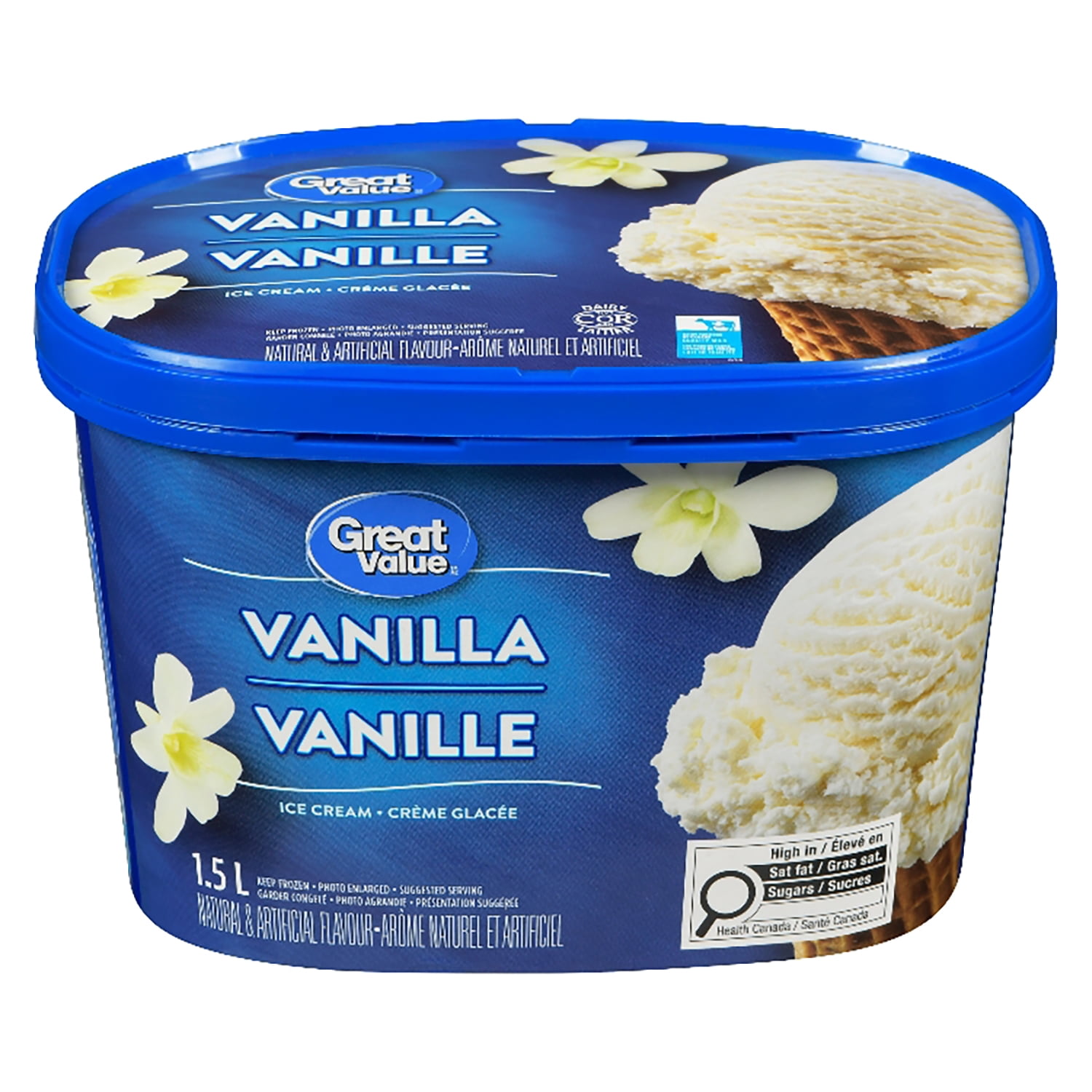 Great Value Vanilla Ice Cream
