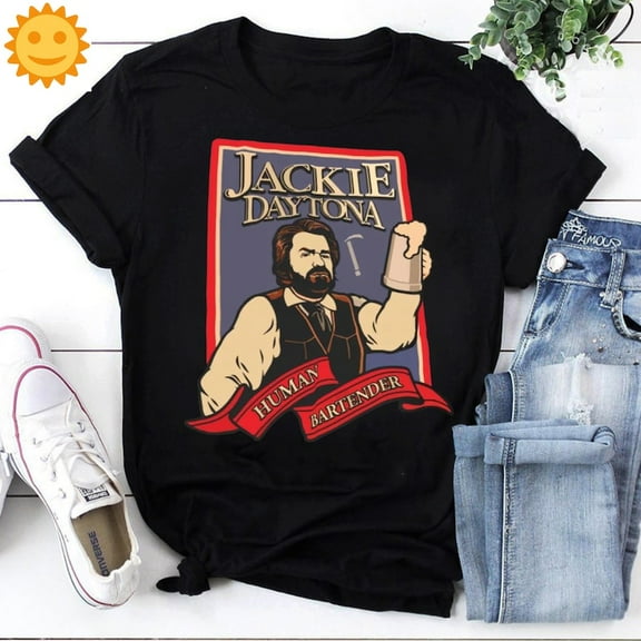 Jackie Daytona Human Bartender Vintage T-Shirt, Halloween Shirt, TV Series Shirt, What We Do In The Shadow Shirt, WWDITS Shirt, Laszlo Shirt