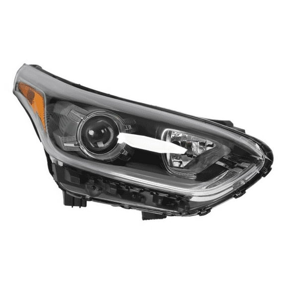 Right Headlight Halogen Balck HeadLamp For Kia Forte 2019 2020-2021 Passenger
