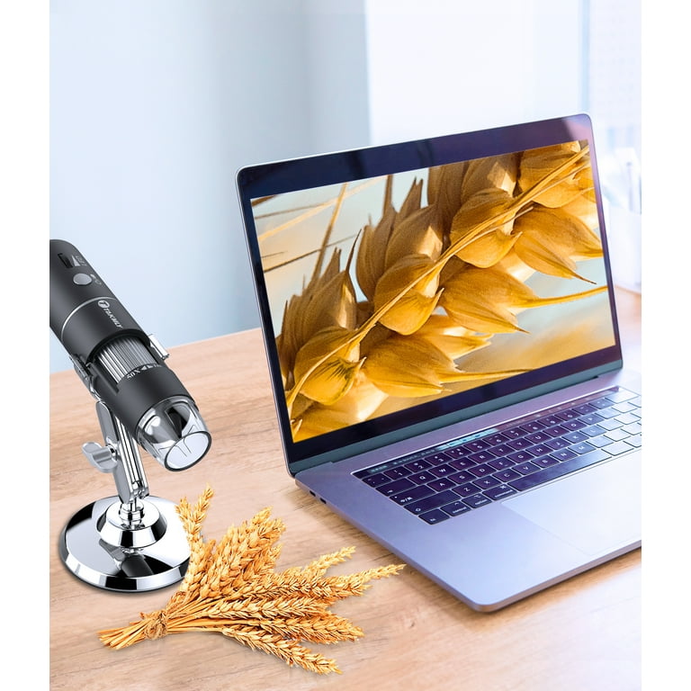 Microscopio Digitale WiFi MAXLAPTER 50X-1000X - Per Smartphone E PC Con Vetrini - Foto 10