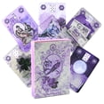 thumbnail image 2 of Juego de cartas de oráculo de Lenormand lavanda, con PDF baraja de Tarot, adivinación para principiantes, juego de fiesta de oráculo, oculto Fivean unisex, 2 of 2