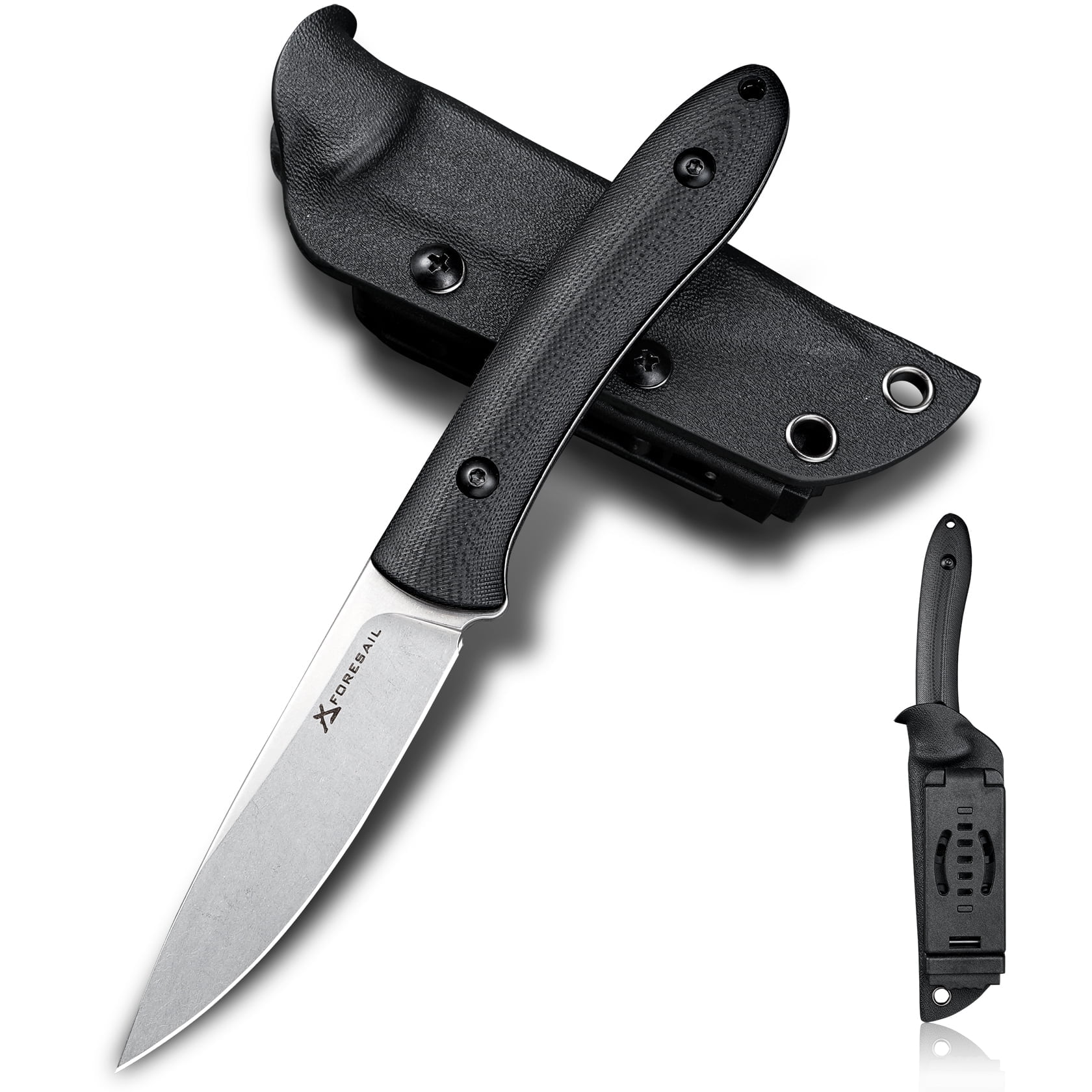 Outdoor Edge WildPair‚Ñ¢ Caping & Gut Hook Knife Set with Sheath