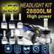 thumbnail image 1 of Alta Calidad LED Bombilla De Coche H1 H4 H7 H8 H11 880 9004 9005 9006 9012 COB 20000LM Kit De Faros Delanteros Conducción De Haz Alto huangjie unisex, 1 of 1