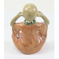 thumbnail image 5 of 3 Feng Shui Hear See Speak No Evil Happy Face Buddha Monks Figurines Statues, 5 of 7