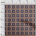 thumbnail image 1 of oneOone Organic Cotton Poplin Twill Fabric Paisley Ikat Fabric Prints By Yard 42 Inch Wide, 1 of 4