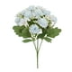 thumbnail image 2 of pstuiky Ramo de hortensias y crisantemos artificiales, decoración para el hogar, bodas, recepciones, mesas de hotel, salas de estar, 2 of 6